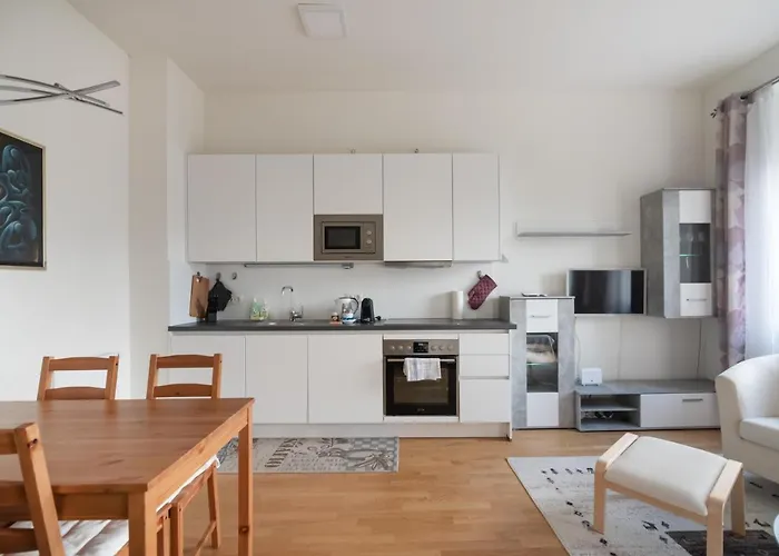 Apartmán An Der Donau, 10 Minuten Ins Zentrum, Klimaanlage *