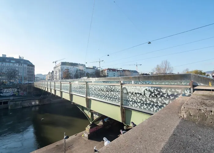 Appartamento An Der Donau, 10 Minuten Ins Zentrum, Klimaanlage Vienna