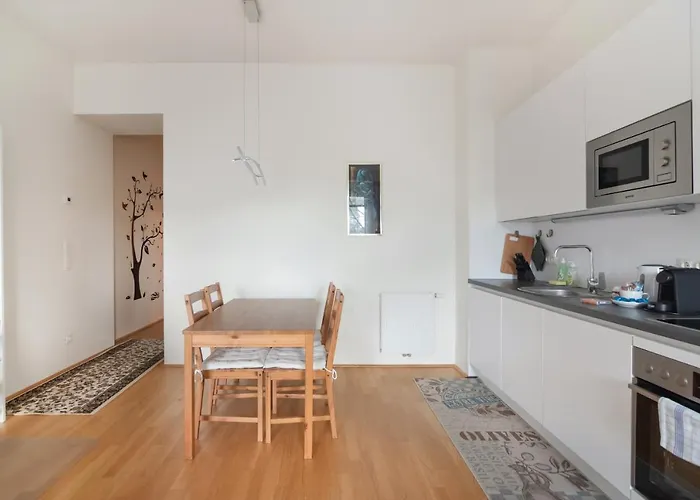 Apartmán An Der Donau, 10 Minuten Ins Zentrum, Klimaanlage